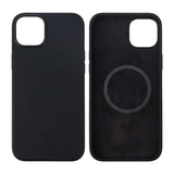 Rvelon iPhone 15 Plus Cover Silikone MagSafe Sort