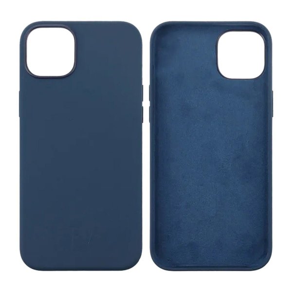 Rvelon iPhone 15 Plus Silikone Cover Mørkeblå