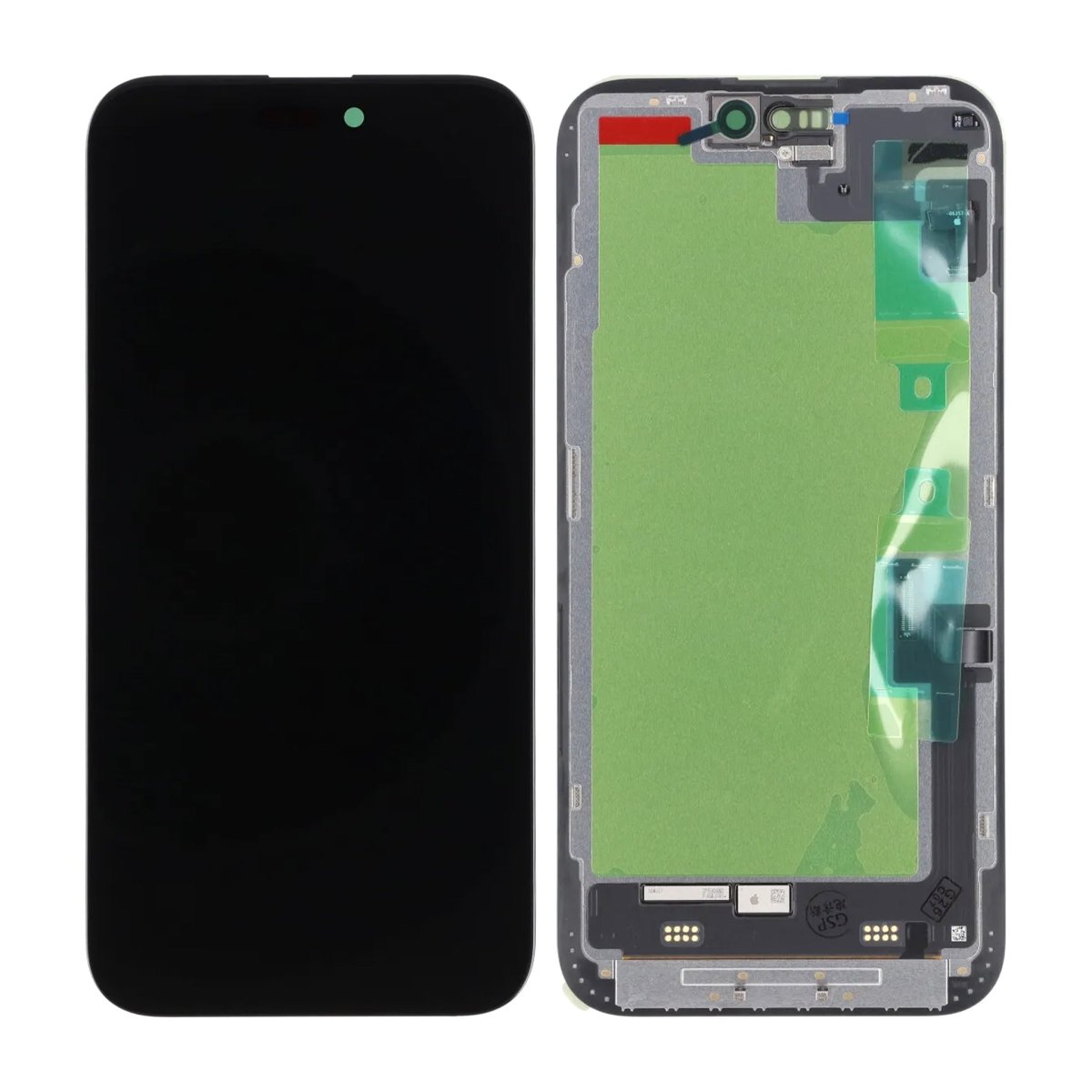 iPhone 15 Plus OLED-skærm original – Sensor-diagnostik