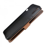 Rvelon iPhone 15 Plus Etui Ægte Læder Brun