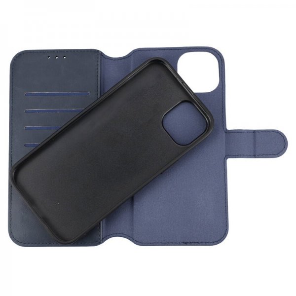 Rvelon iPhone 15 Plus Cover Magnetisk aftagelig skal Blå