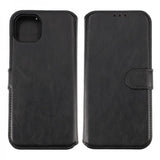Rvelon iPhone 15 Plus Cover Magnetisk Aftageligt Etui Sort