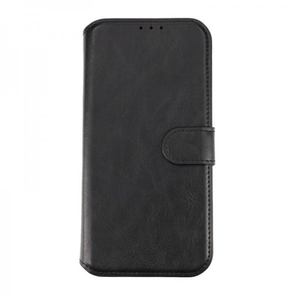 Rvelon iPhone 15 Plus Cover Magnetisk Aftageligt Etui Sort