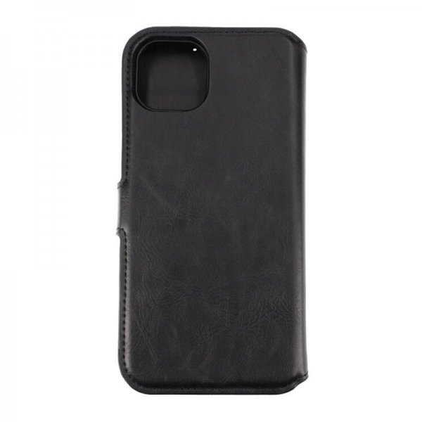 Rvelon iPhone 15 Plus Cover Magnetisk Aftageligt Etui Sort