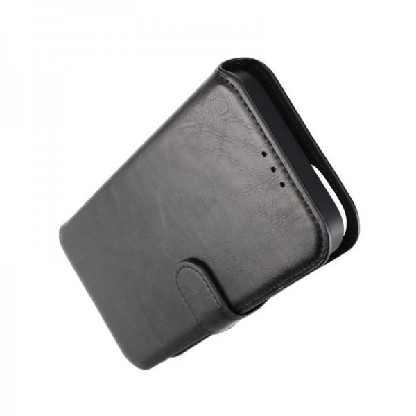 Rvelon iPhone 15 Plus Cover Magnetisk Aftageligt Etui Sort