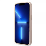 Guess iPhone 15 Plus Cover 4G Logo Rosa