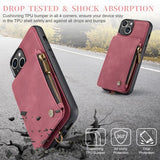 CaseMe iPhone 15 Plus Cover C20 Series Rød