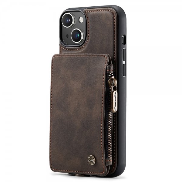 CaseMe iPhone 15 Plus Cover C20 Series Kaffe
