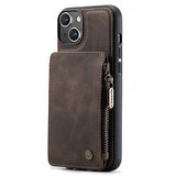 CaseMe iPhone 15 Plus Cover C20 Series Kaffe