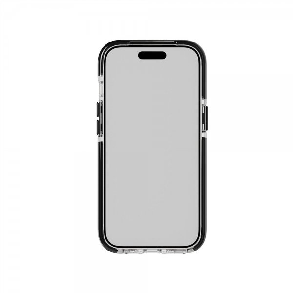 Tech21 iPhone 15 Plus Cover Evo Crystal Kick MagSafe Klar/Sort