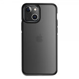 X-Level iPhone 15 Plus Cover Frostet Transparent Sort