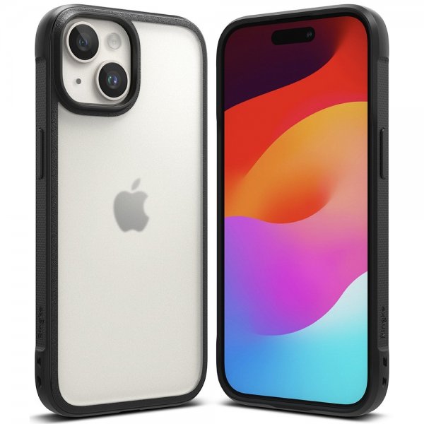 Ringke iPhone 15 Plus Cover Fusion Bold Mat Sort