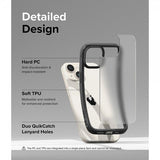 Ringke iPhone 15 Plus Cover Fusion Bold Mat Sort