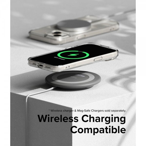 Ringke iPhone 15 Plus Cover Fusion Magnetic Matte Clear