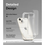 Ringke iPhone 15 Plus Cover Fusion Matte Clear