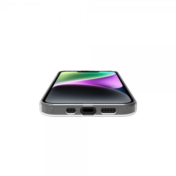 Celly iPhone 15 Plus Cover GELSKINMAG MagSafe Transparent