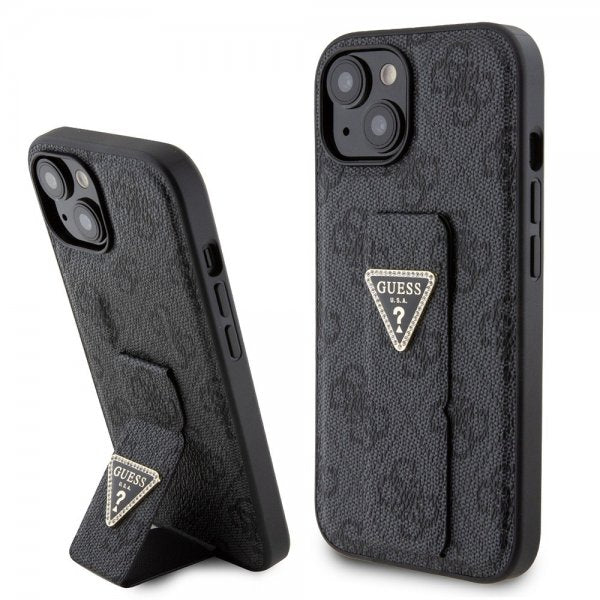 Guess iPhone 15 Plus Cover Grip Stand Function Sort