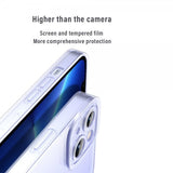 X-Level iPhone 15 Plus Cover Hærdet Glas Blå