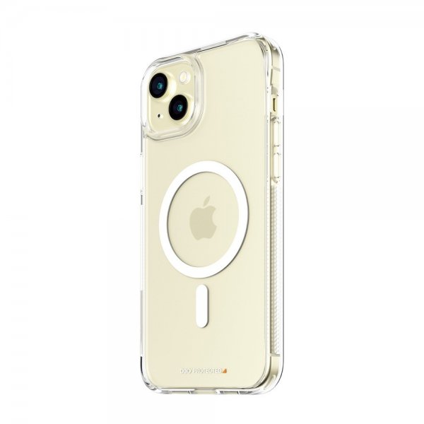 PanzerGlass iPhone 15 Plus Cover HardCase MagSafe D3O Transparent