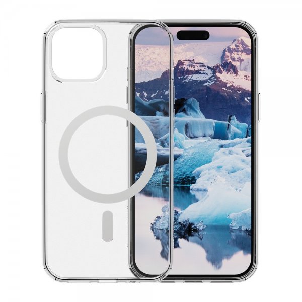 dbramante1928 iPhone 15 Plus Cover Iceland Pro MagSafe Transparent