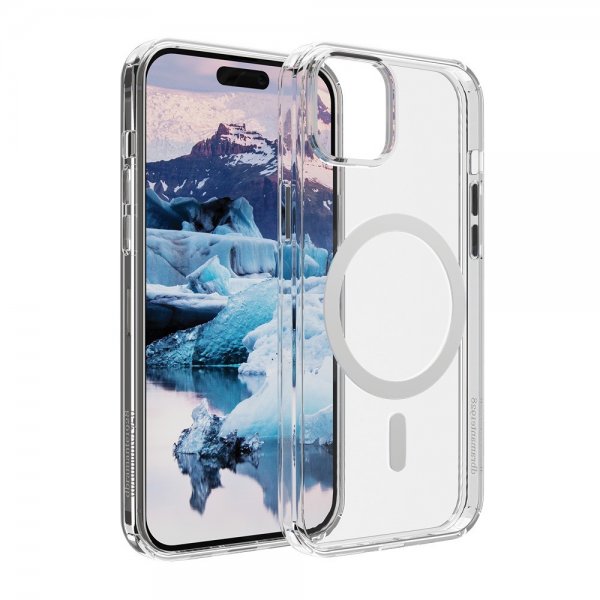 dbramante1928 iPhone 15 Plus Cover Iceland Pro MagSafe Transparent