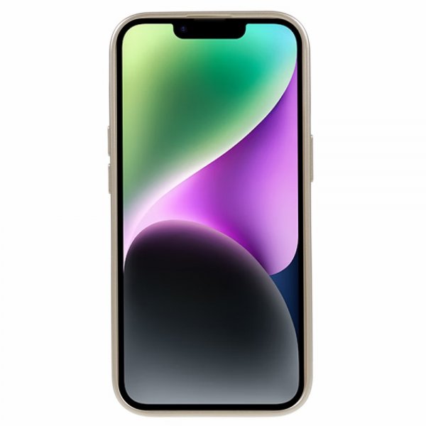 Mercury iPhone 15 Plus Cover Jelly Glitter Guld