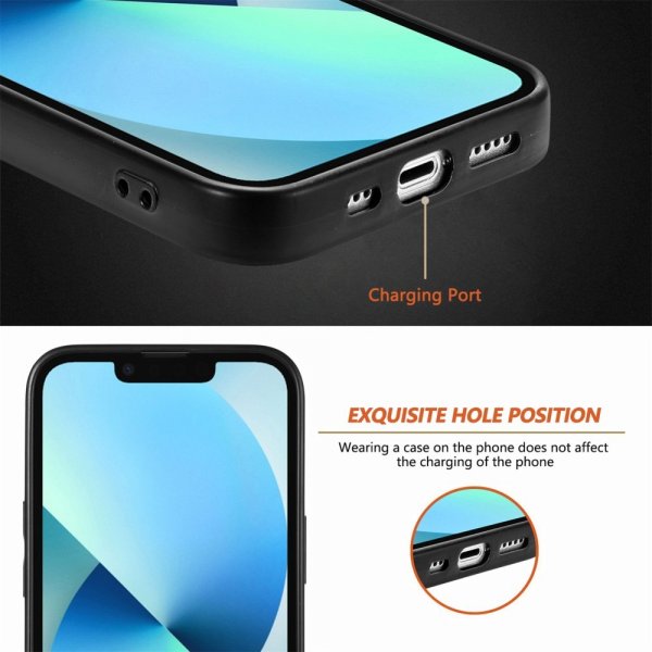 iPhone 15 Plus Cover Camouflage Blå