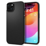 Spigen iPhone 15 Plus Cover Liquid Air Mat Sort
