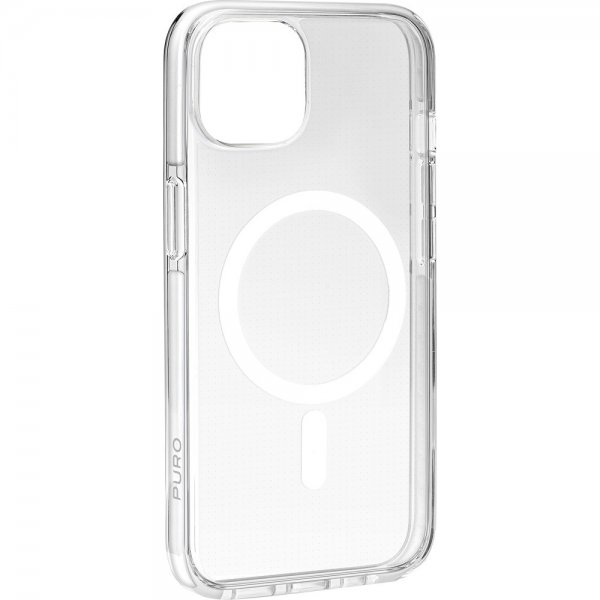 Puro iPhone 15 Plus Cover LITE MAG PRO Transparent