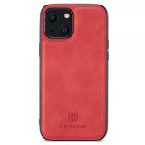 Dg.Ming iPhone 15 Plus Cover M1 Series Aftagelig Kortholder Rød