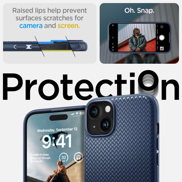 Spigen iPhone 15 Plus Cover Mag Armor MagFit Mat Sort