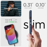 Spigen iPhone 15 Plus Cover Mag Armor MagFit Mat Sort