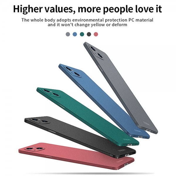Mofi iPhone 15 Plus Cover Matte Shield Grå