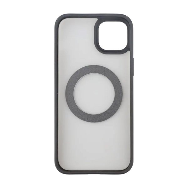 Rvelon iPhone 15 Plus Cover Roterbart MagSafe Stativ Sort