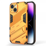 iPhone 15 Plus Cover med Stativ Orange