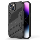 iPhone 15 Plus Cover med Stativ Sort