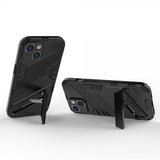 iPhone 15 Plus Cover med Stativ Sort