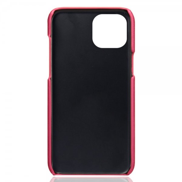 iPhone 15 Plus Cover med to Kortlommer Magenta