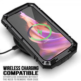 R-JUST iPhone 15 Plus Cover Metal Stødsikkert Sort