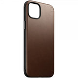 Nomad iPhone 15 Plus Cover Modern Leather Case Brun