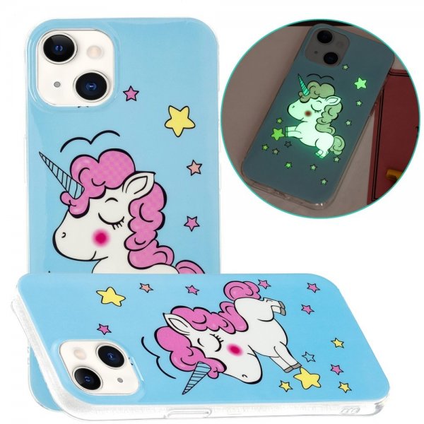 iPhone 15 Plus Cover Motiv Enhjørning