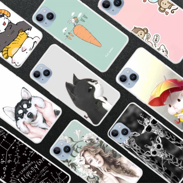 iPhone 15 Plus Cover Motiv Pull radish