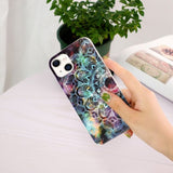 iPhone 15 Plus Cover Motiv Rum-Mandala