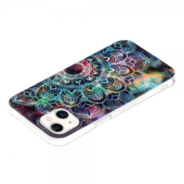 iPhone 15 Plus Cover Motiv Rum-Mandala