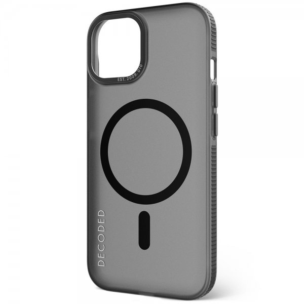 Decoded iPhone 15 Plus Skal Recycled Plastic Clear Case Transparent Sort