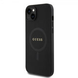 Guess iPhone 15 Plus Cover Saffiano MagSafe Sort