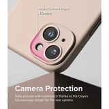 Ringke iPhone 15 Plus Cover Silikone Magnetisk Pink Sand