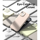 Ringke iPhone 15 Plus Cover Silikone Magnetisk Pink Sand