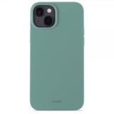 Holdit iPhone 15 Plus Cover Silikone Moss Green