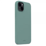 Holdit iPhone 15 Plus Cover Silikone Moss Green